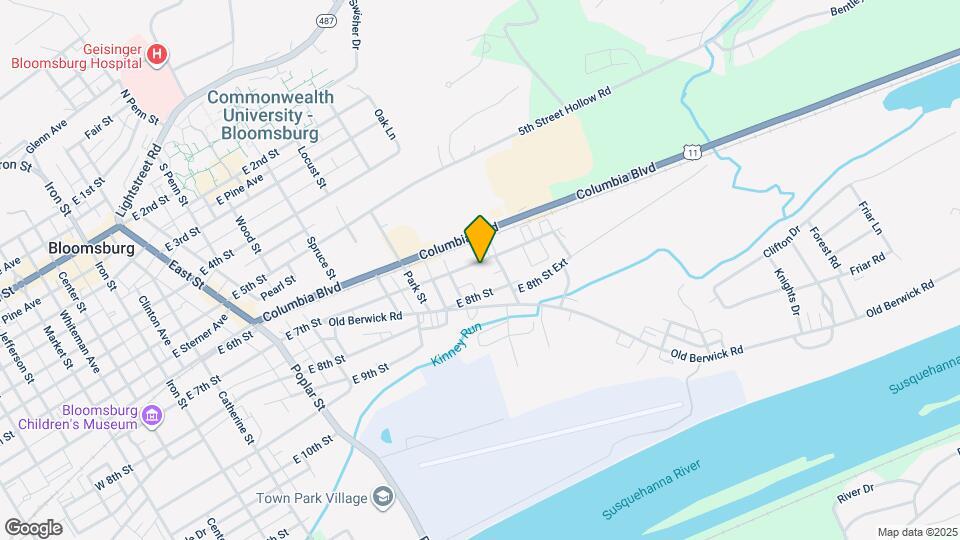 918 E 7th St, Unit First Floor Map and Location Details