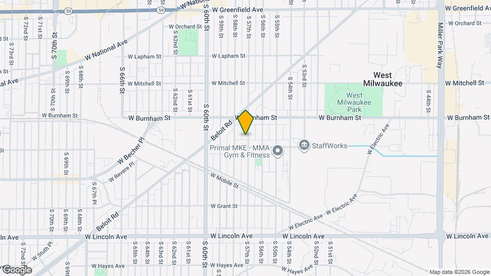 1959 S 57th St Map and Location Details