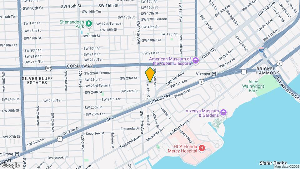 2321 SW 16th Ct Map and Location Details