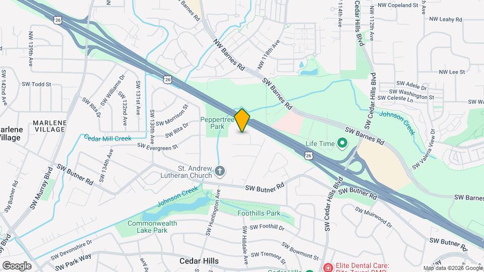 429 SW 121st Pl Map and Location Details