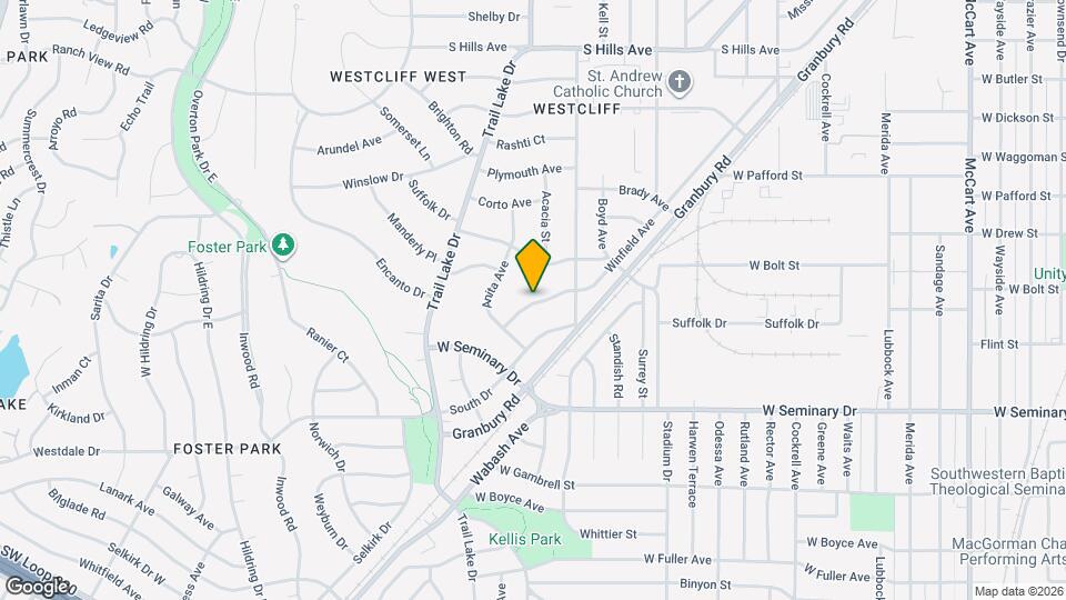 4228 Winfield Ave Map and Location Details