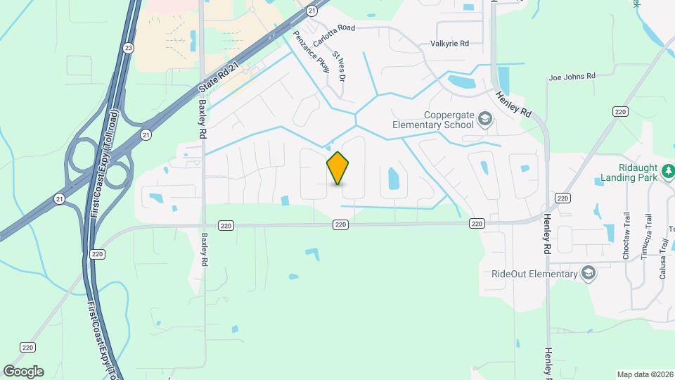 1868 Sheraton Lakes Cir Mapa y Detalles de la Ubicación