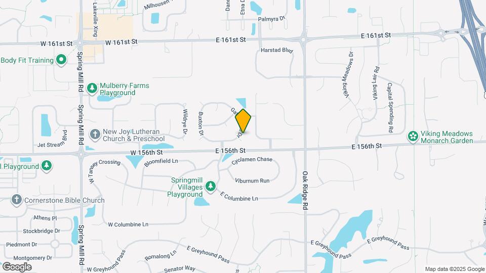 410 Gateshead Ct Mapa y Detalles de la Ubicación