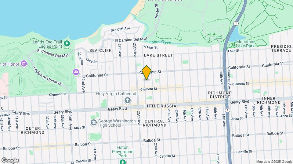 354 24th Ave Map and Location Details