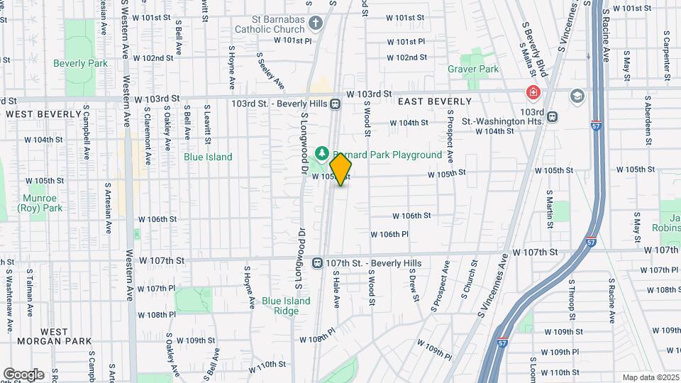 10535 10537 S. Hale Ave Mapa y Detalles de la Ubicación