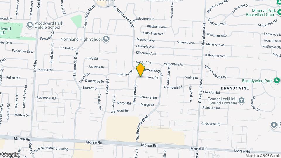 2151 Trent Rd Map and Location Details