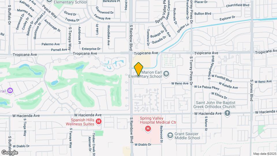 5002 S Rainbow Blvd Map and Location Details