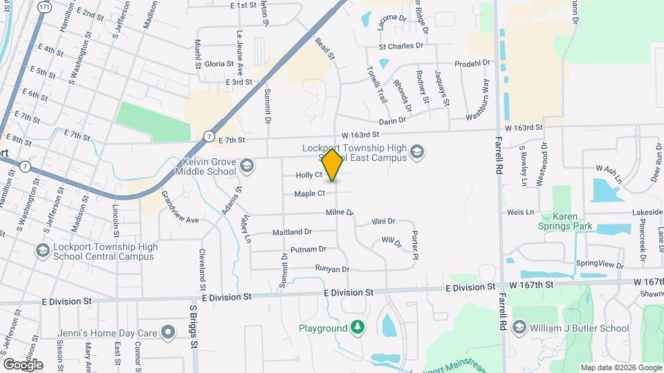 827 Read St Map and Location Details