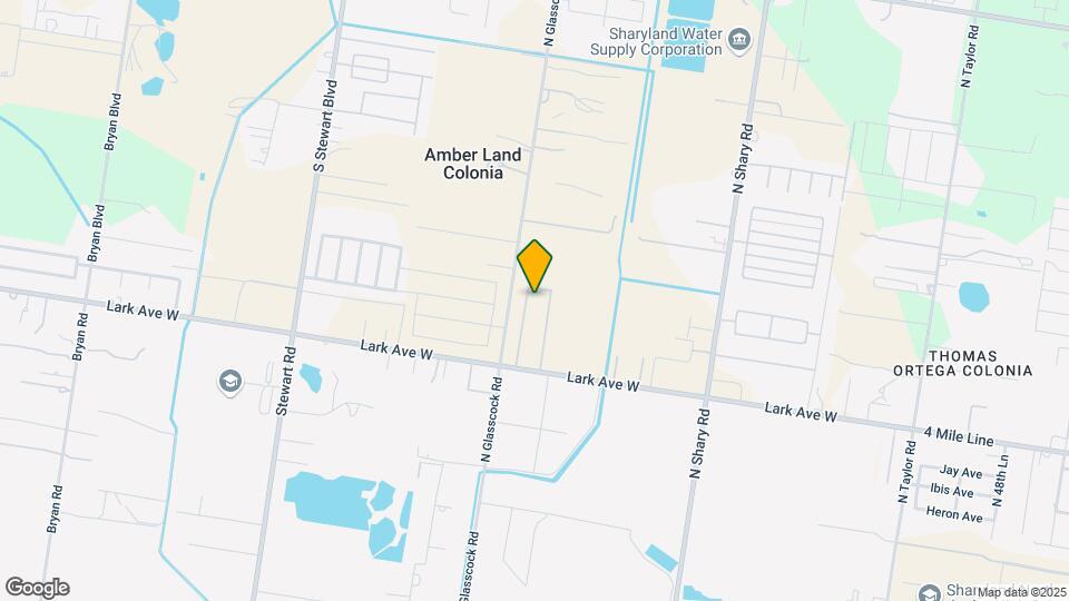 1417 S Xanthia St-Unit -4 Map and Location Details