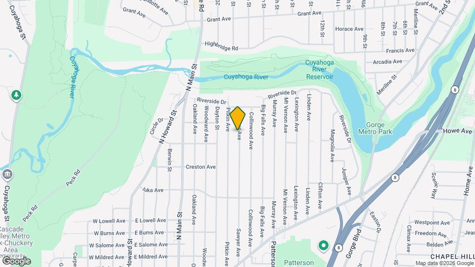 1238 Sawyer Ave Map and Location Details