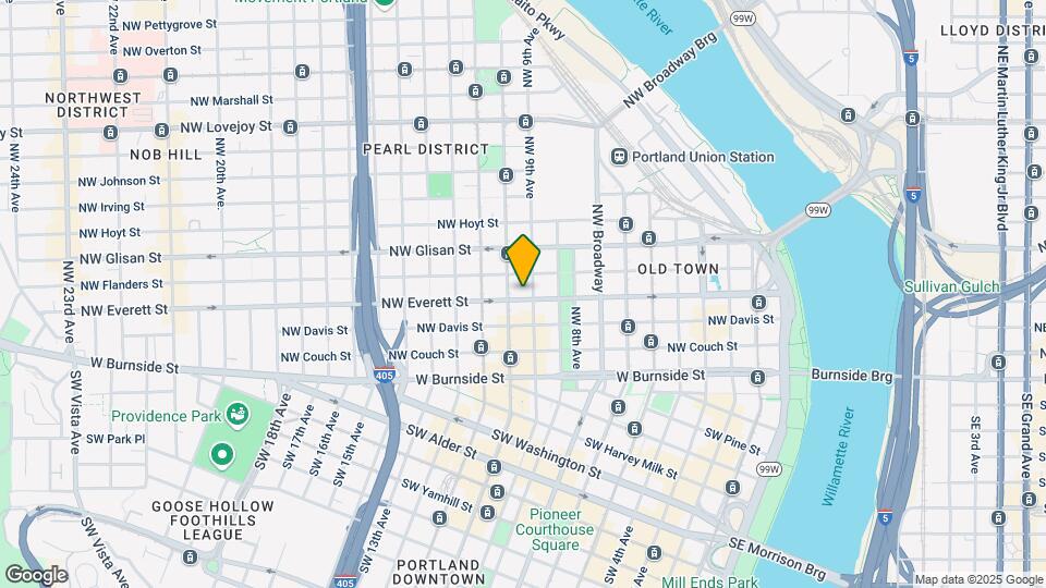 333 NW 9th Ave Map and Location Details