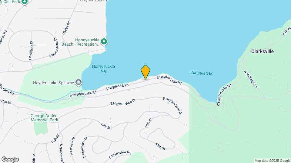 2959 E Hayden Lake Rd Map and Location Details