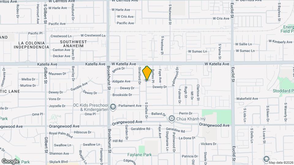 11156 S Dallas Dr Mapa y Detalles de la Ubicación