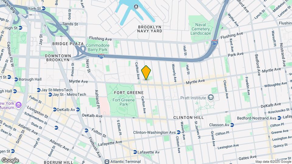 138 Adelphi St Map and Location Details