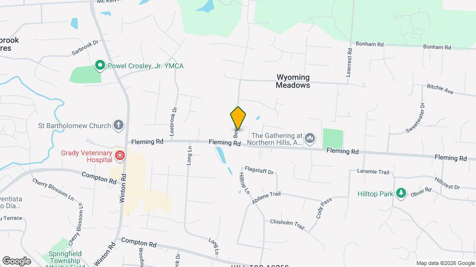 9448 Beech Dr Mapa y Detalles de la Ubicación