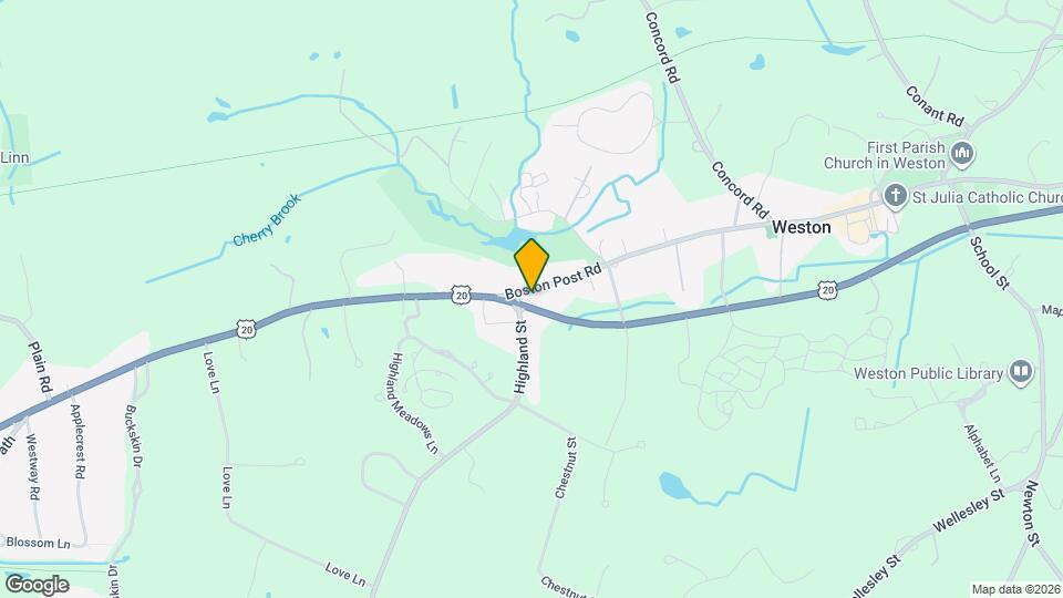 700 Boston Post Rd Map and Location Details