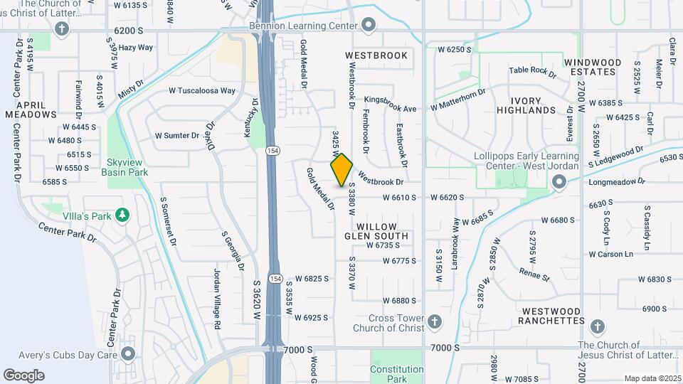 3406 Luge Ln Map and Location Details