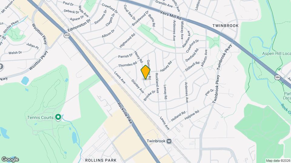 2012 Henry Rd Map and Location Details