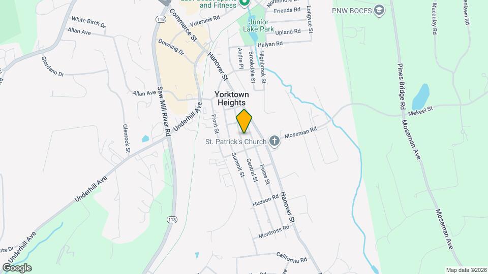 1736 Central St Map and Location Details