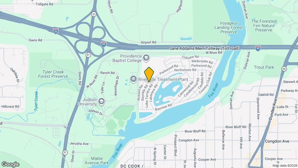 1143 Bayside Rd Map and Location Details
