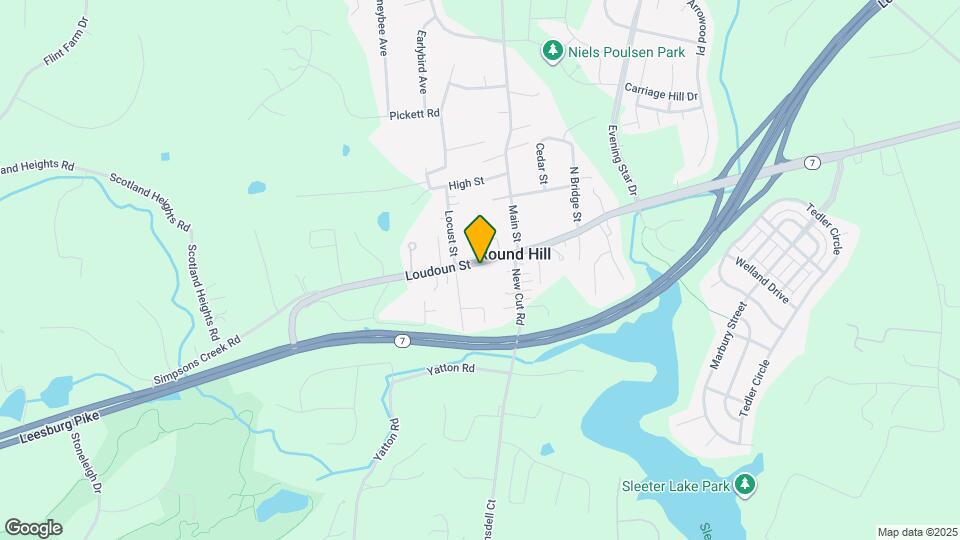 12 W Loudoun St Map and Location Details