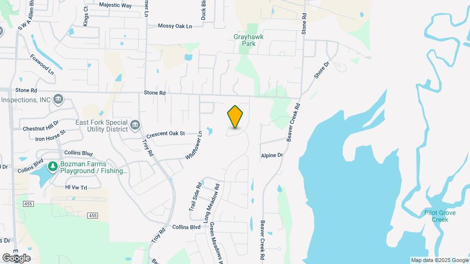 1404 Hickory Woods Way Map and Location Details