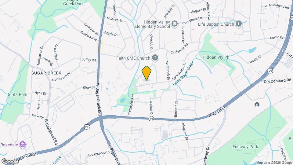 4539 Springview Rd Map and Location Details