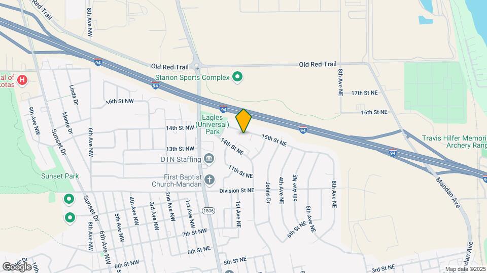 301 15th St NE Map and Location Details