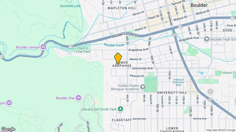 513 University Ave Map and Location Details