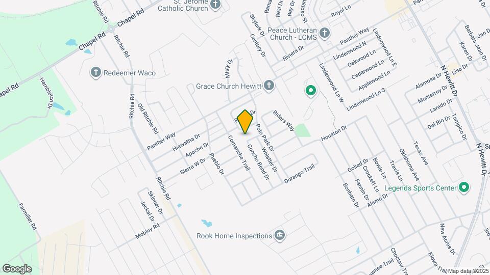 2621 Concho Bend Dr Map and Location Details