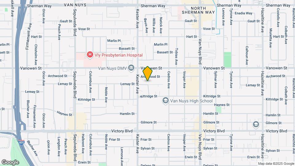 14827 Lemay St Map and Location Details