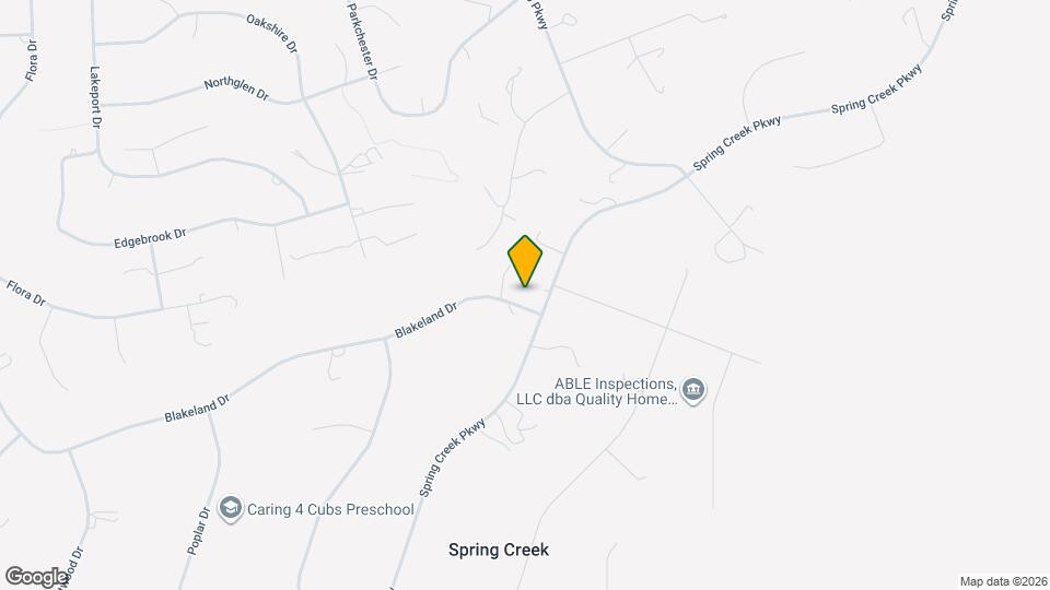 395 Blakeland Dr Map and Location Details