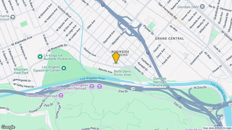 1549 Riverside Dr Map and Location Details