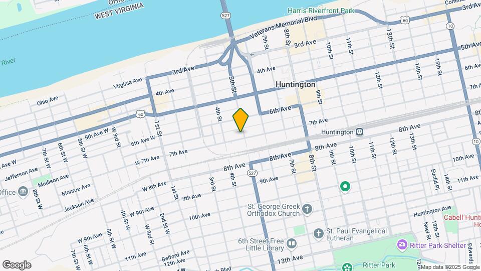 635 5th St Map and Location Details