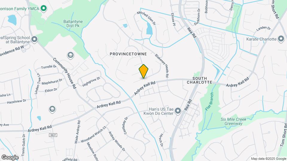 8712 Fieldcroft Dr Map and Location Details