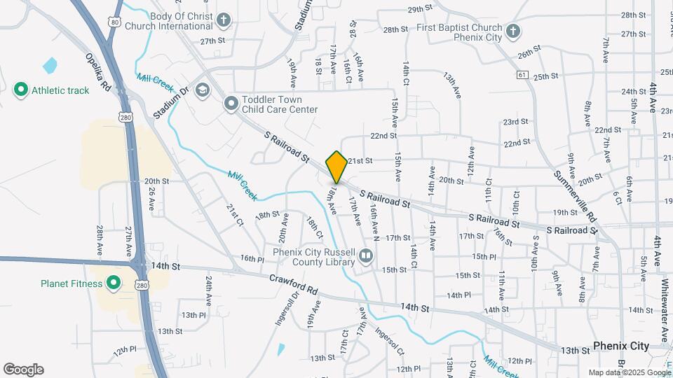 1820 18th Ave Map and Location Details