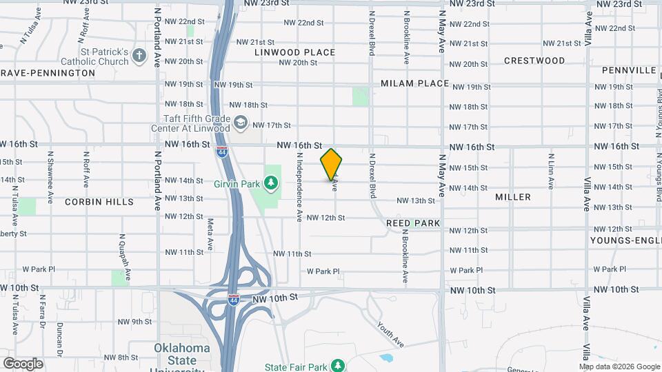 3204 NW 14th St Map and Location Details