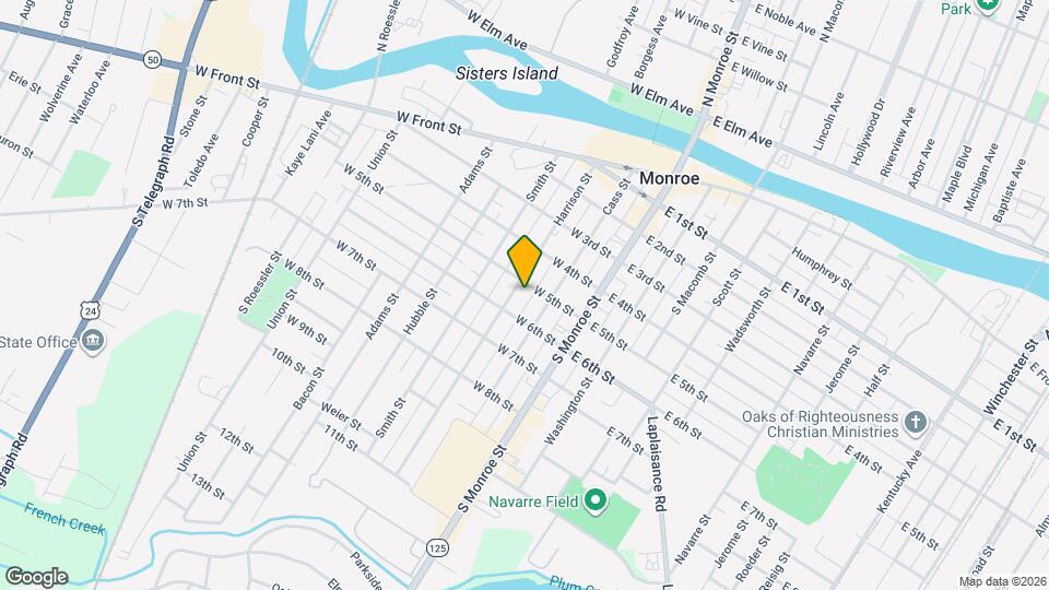 505 Harrison St Map and Location Details