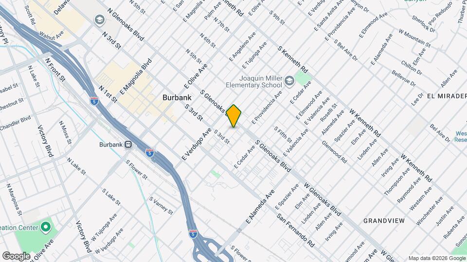 344 E Santa Anita Ave, Unit Unit N Map and Location Details