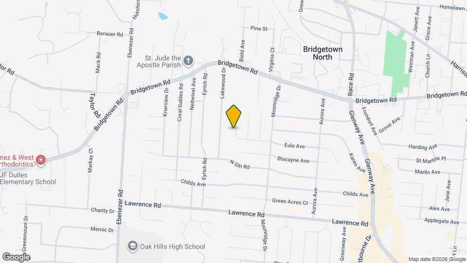 3627 Edgebrook Dr Mapa y Detalles de la Ubicación