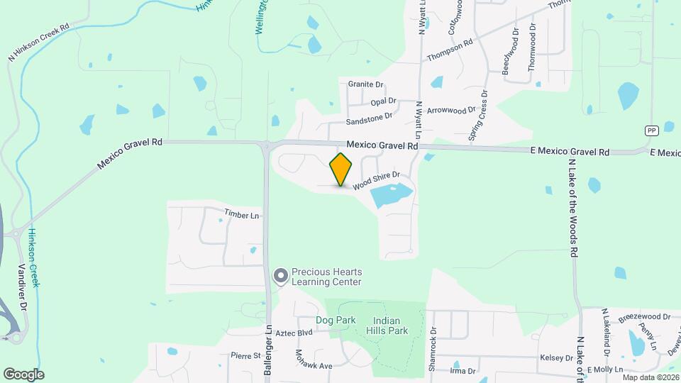 5100 Wood Shire Dr Map and Location Details