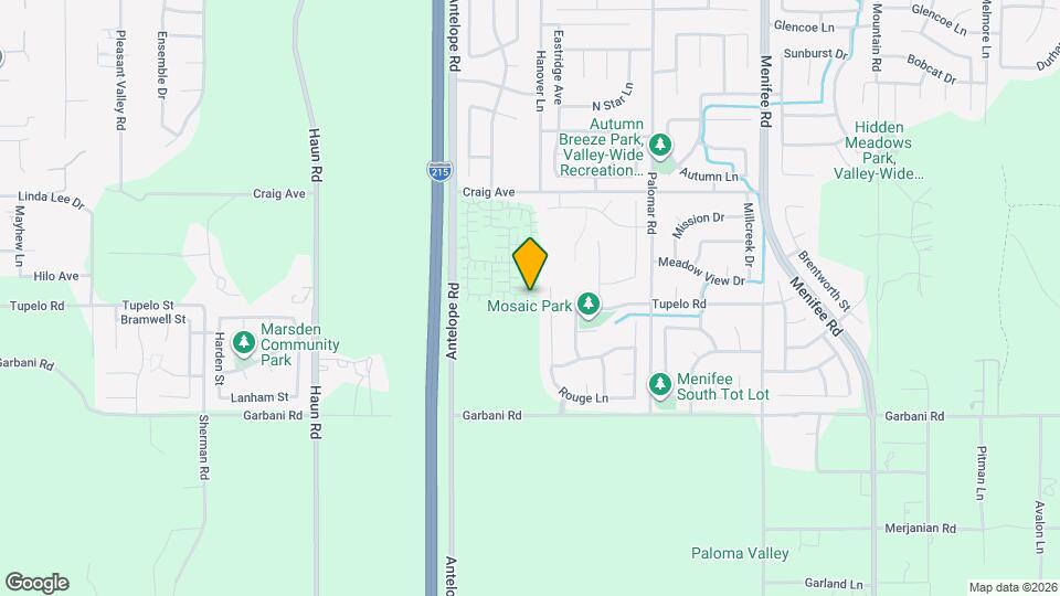 28235 Luther Dr, Unit 317 Mapa y Detalles de la Ubicación