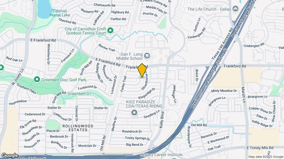 2448 Ridgestone Dr Mapa y Detalles de la Ubicación