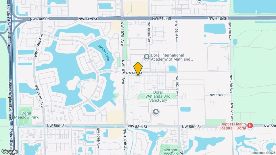 6430 NW 104th Path Map and Location Details