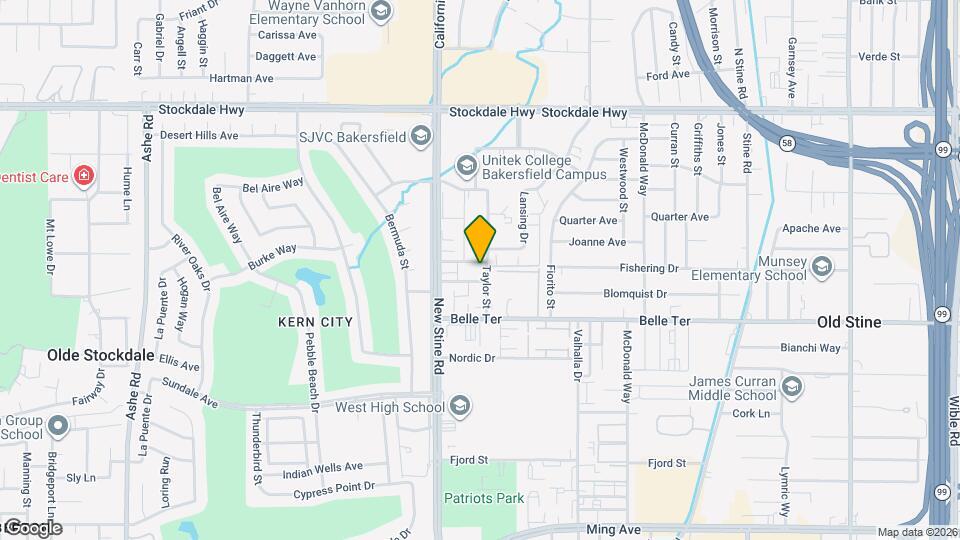 701 Taylor St Map and Location Details