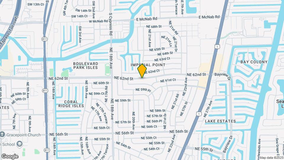 2050 NE 62nd St Map and Location Details