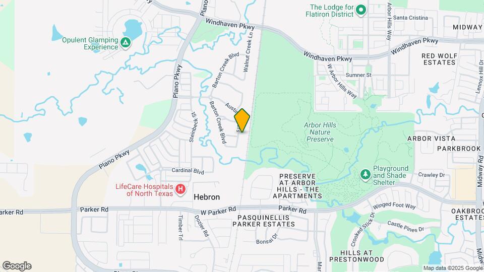 5888 Austin Waters Map and Location Details