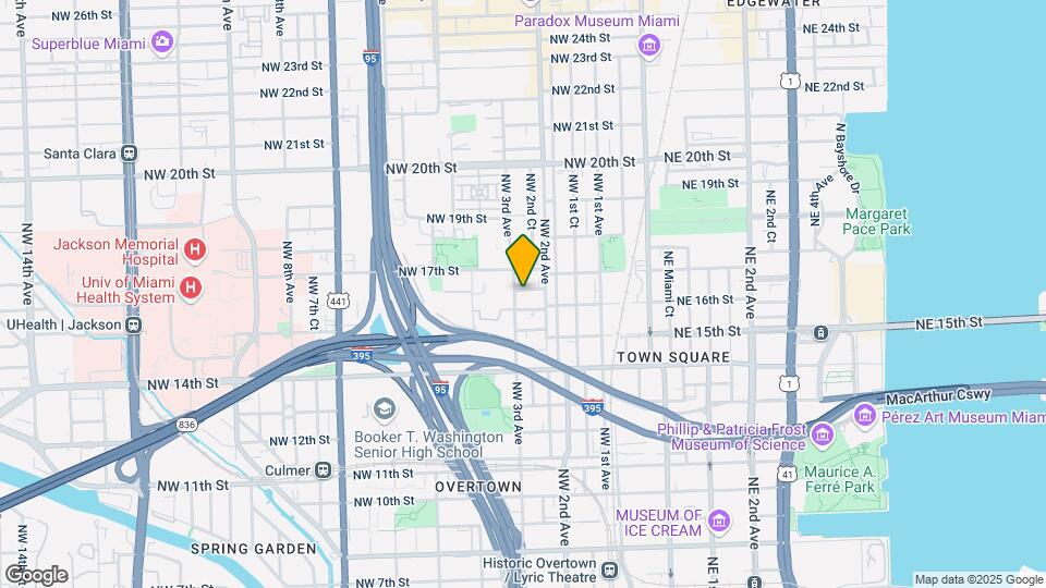 244 NW 16th Ter Map and Location Details