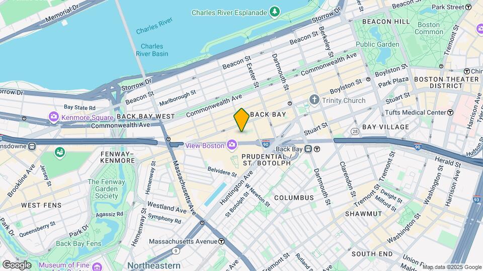 790 Boylston St Map and Location Details