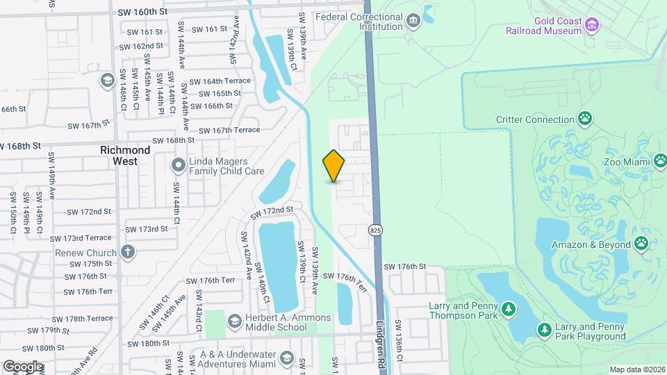 17106 SW 138th Ct Mapa y Detalles de la Ubicación